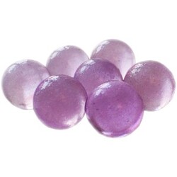 Vattenpärlor i lila med glittereffekt (purple glitter)