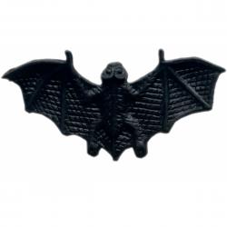 Flagermus Plastik 4 cm - Sort (Bat 4 cm Black) - Dekoration