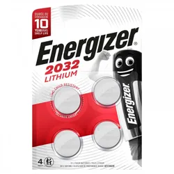 Energizer Lithium Miniature CR2032 4 pack - Batteri